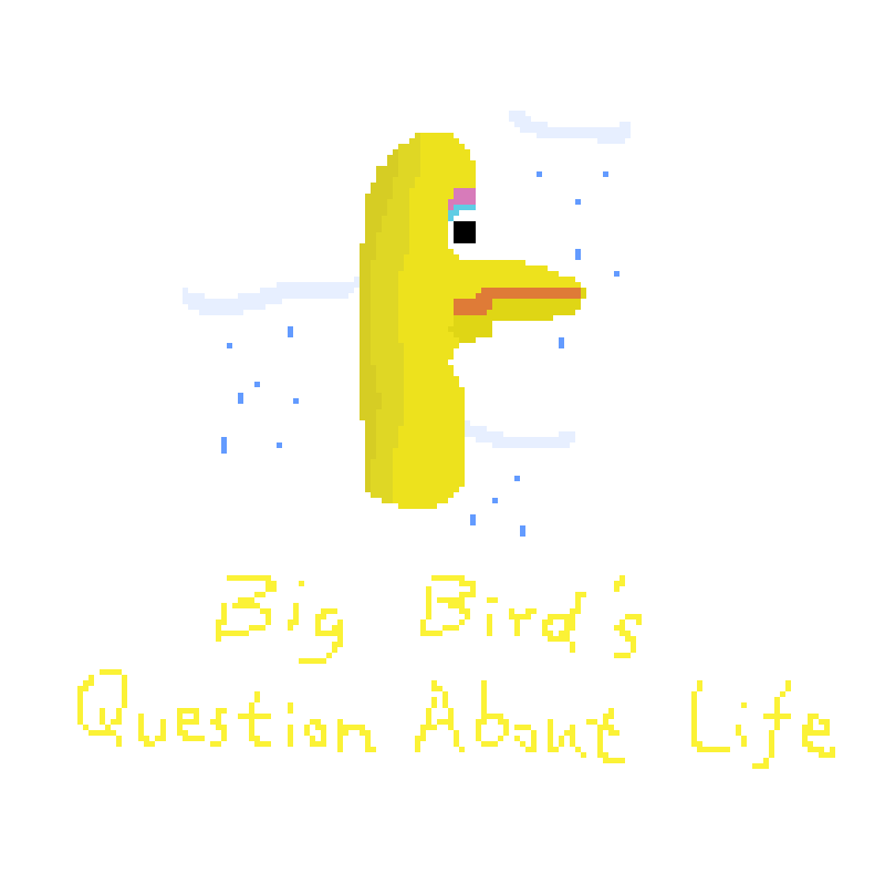 大黄鸡的人生觉悟 Big Bird's Question About Life